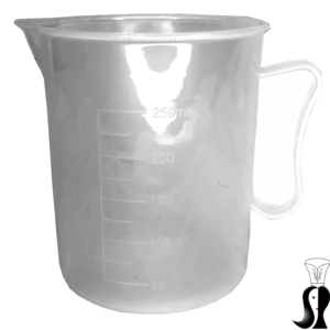 Plastic measuring jug